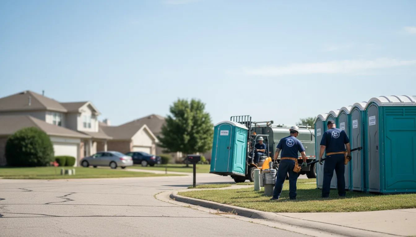 Porta Potty Rental in Burleson, TX near me